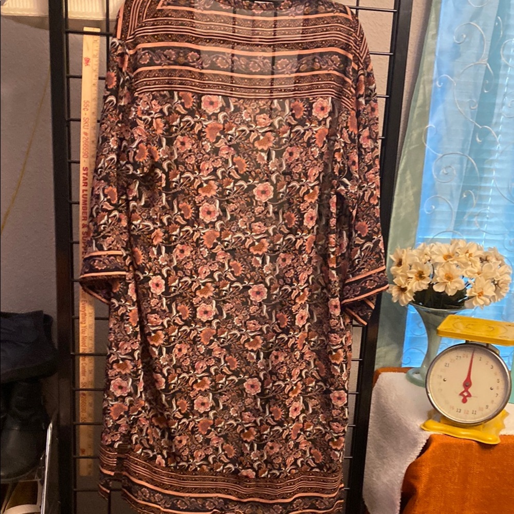 Xhilaration Black Dolman Sleeve Cardigan - Picture 4 of 4